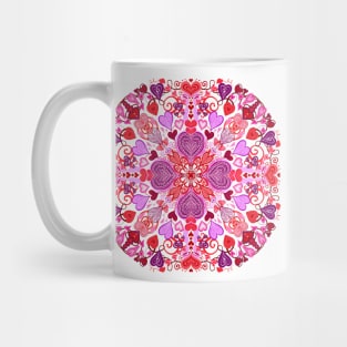 Valentines Mandala Mug